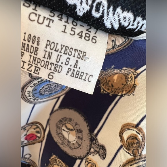 Vintage low neck Helené St. Marie Blouse - Picture 5 of 5